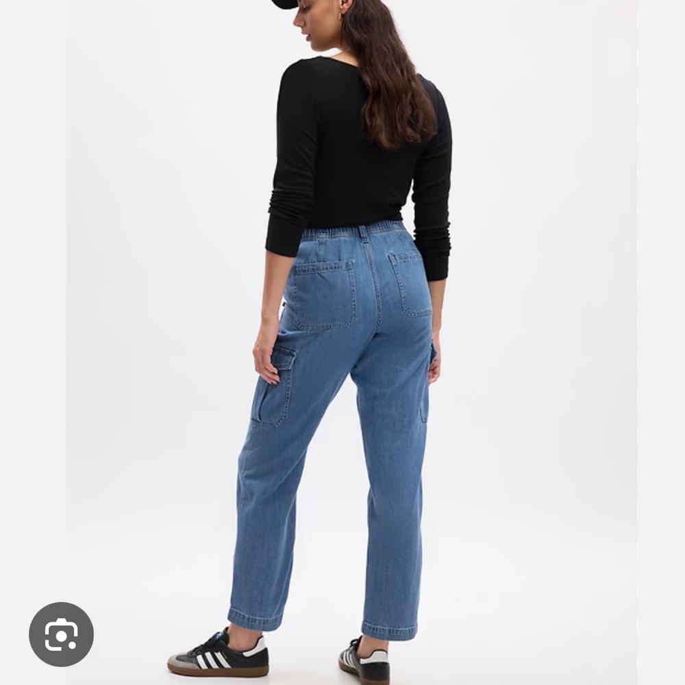 Denim Easy Cargo Joggers